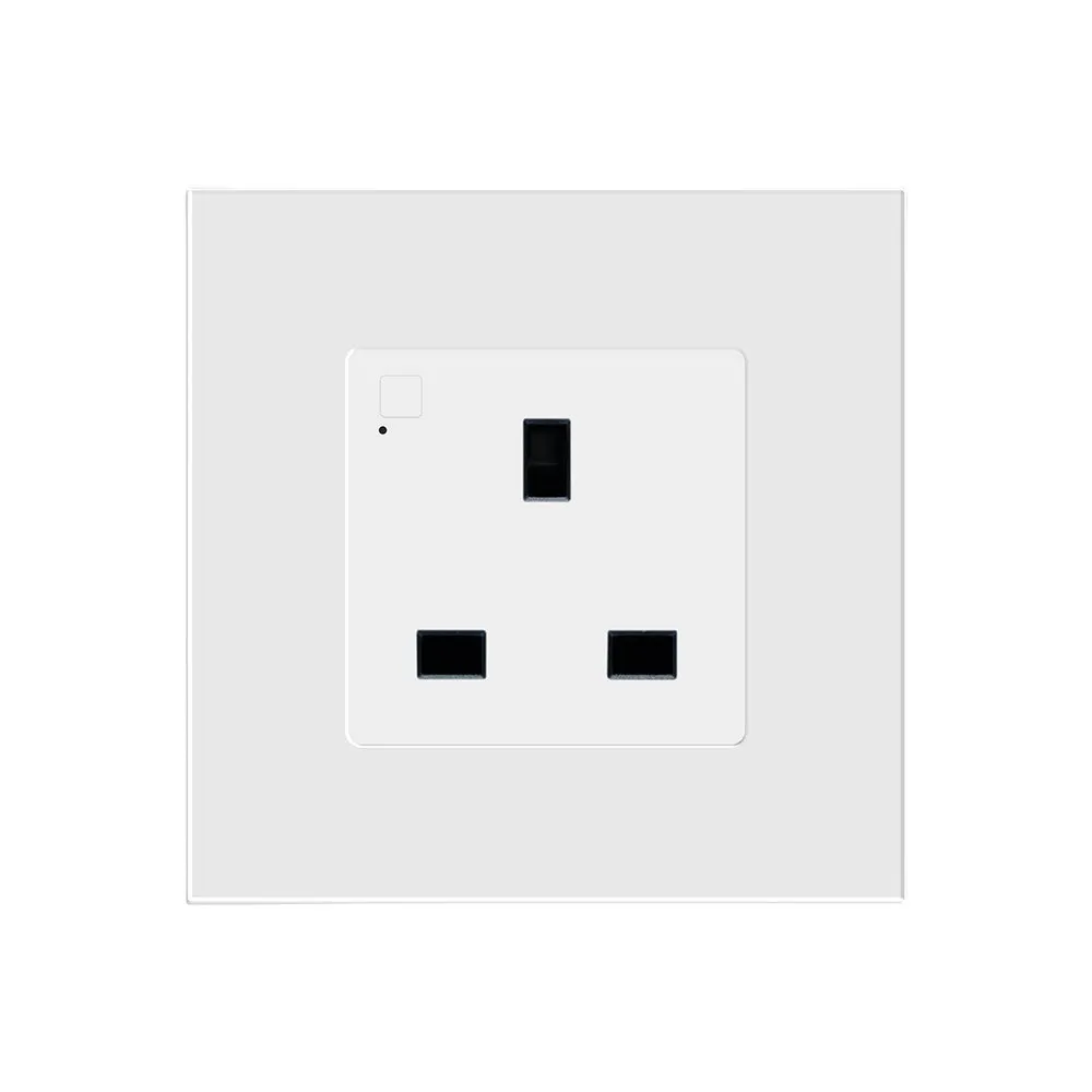 Image 1 of Zigbee UK socket，13A ，with power monitoring function, 86*86