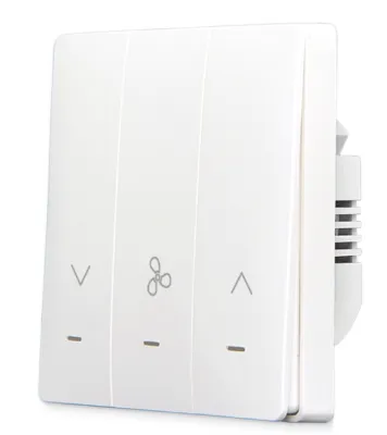 WiFi 1 Gang Button Fan Switch (L+N)
