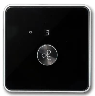 WiFi 1 Gang Rotary Fan Switch (L+N)