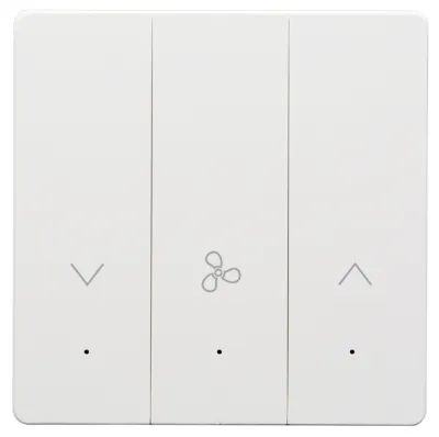 ZigBee 1 Gang Button Fan Switch (L+N)