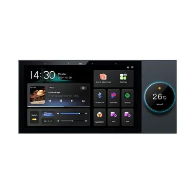7 inch 2-zone background music host