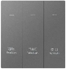 Image 1 of wireless 6 scene plastic zigbee smart switch