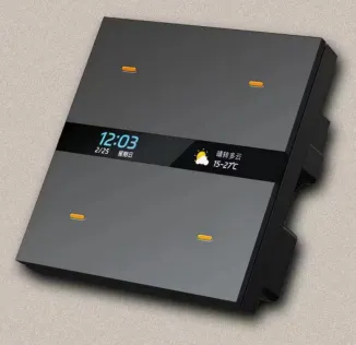 Image 1 of 4-gang programmerable text for the home automation system