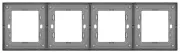 Image 1 of plastic quadruple frame