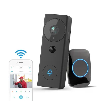 Tuya wifi Smart bell suit lithium battery/wired power 2 versions MOQ 500pcs
