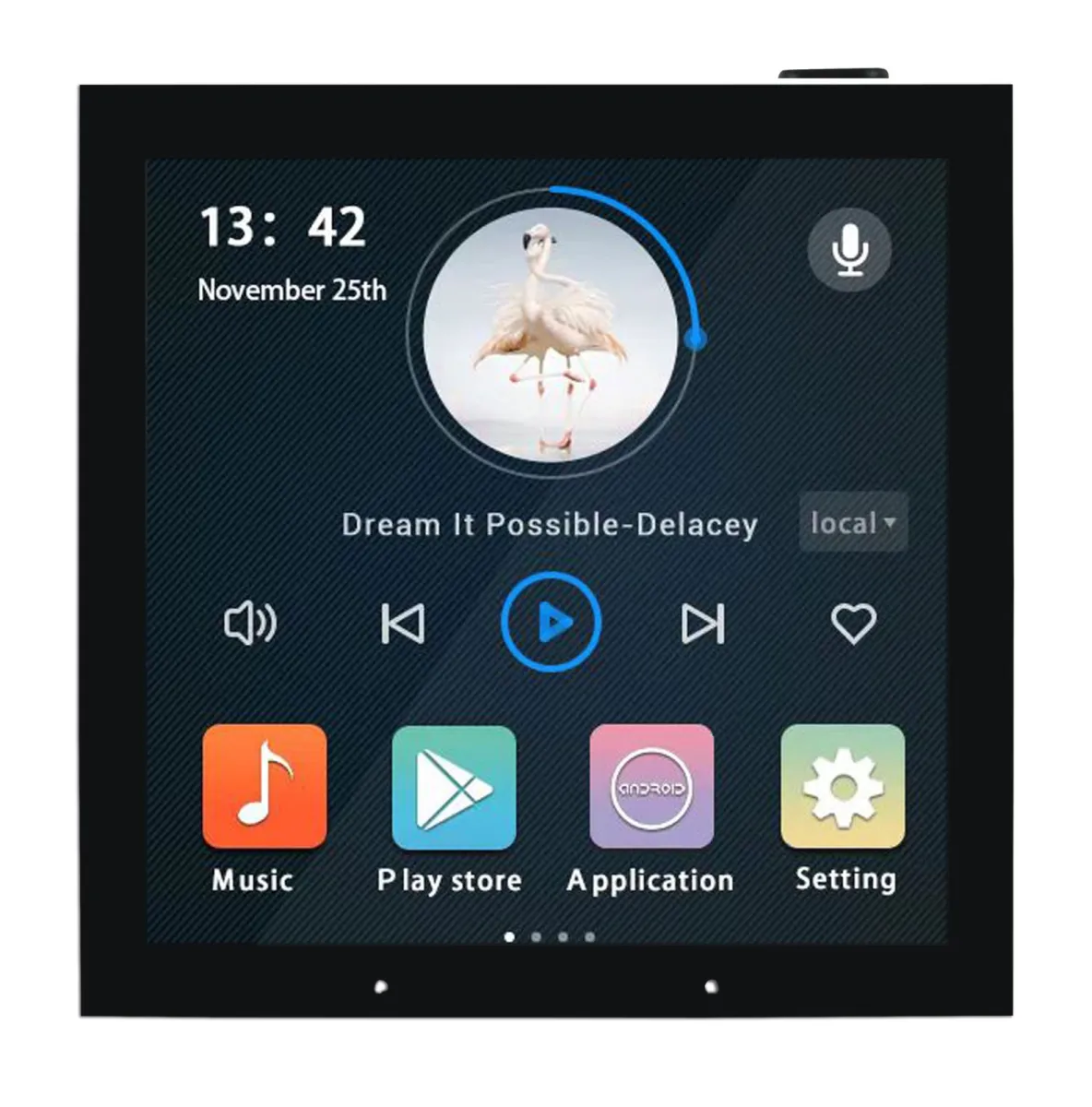 Image 1 of Andriod background music controller