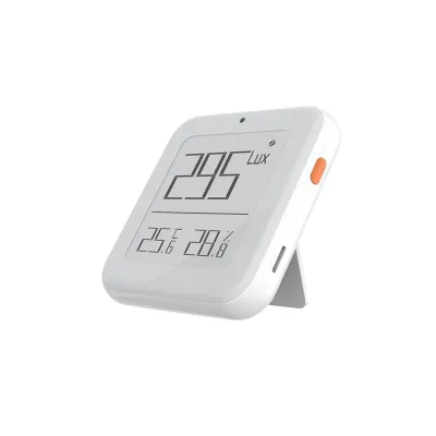 Blutooth Temperature and humidity +Light Senor Ink screen ℃ /℉ Display zigbee add 2USD 1*CR2032 Battery