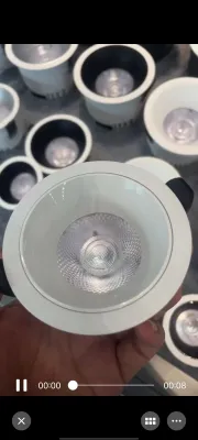 light with drive and power, all white power: 10-12W hole cut: 75mm 3000-6000k