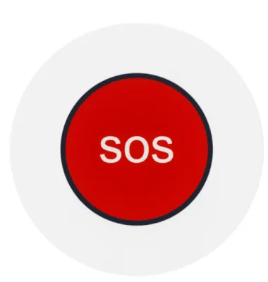 ZIGBEE SOS alarm device 1* CR2032 battery