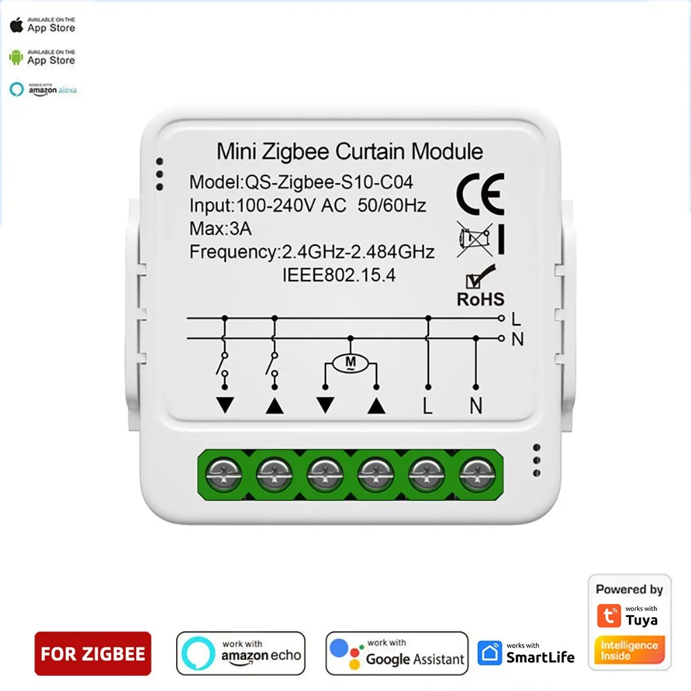 Image 1 of Zigbee Curtain Switch