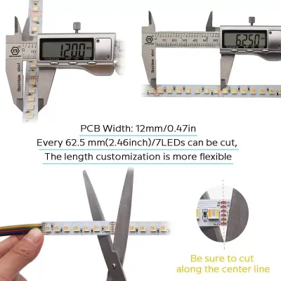 RGBCW color LED strip light tuya smart $4.41 per meter