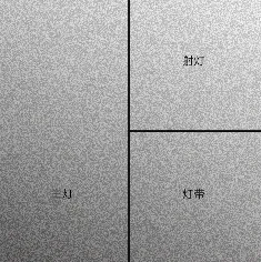 Image 1 of 3 gang plastic zigbee smart switch