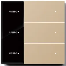 Image 1 of Tuya zigbee 3gang soft-touch PC switch