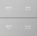 Tuya zigbee 4gang PC switch Horizontal