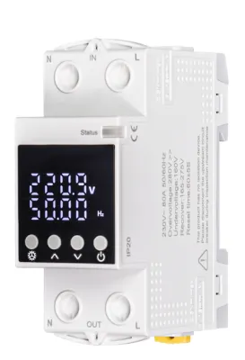 ZIGBEE switch 1P 6A-63A 220V With battery monitoring, overcurrent protection, overvoltage protection, and low voltage protection.